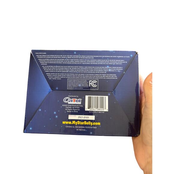 NIB Ontel Star Belly Dream Lites Stuffed Unicorn Night Light Magical Pink/Purple - Picture 8 of 9